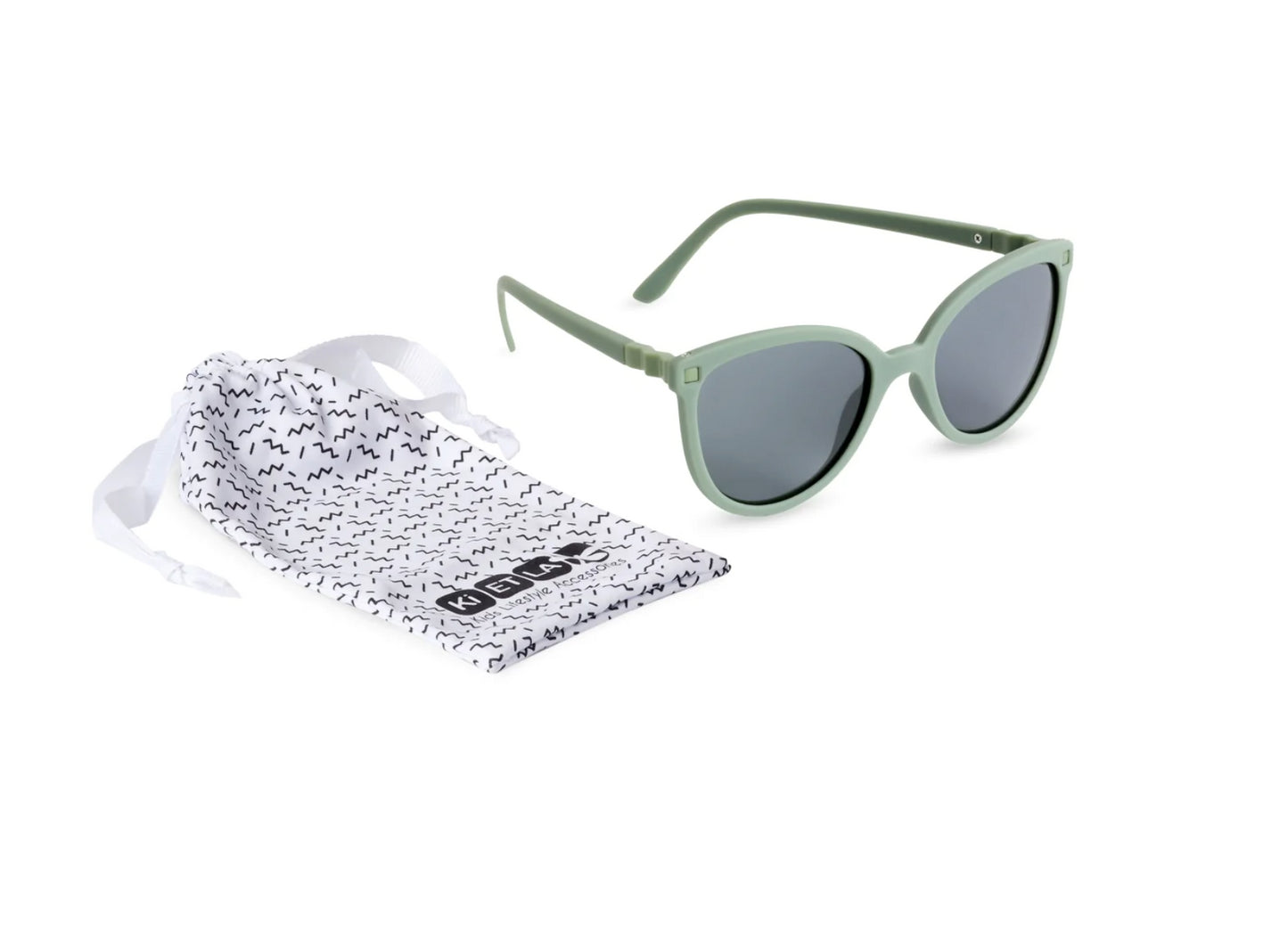 Ochelari de soare Ki ET LA, 6-9 ani - Butterfly Kaki