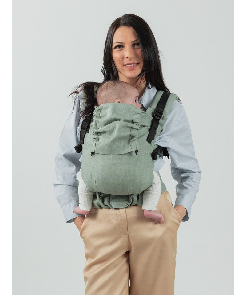 Marsupiu Isara The One - Sage Green Linen