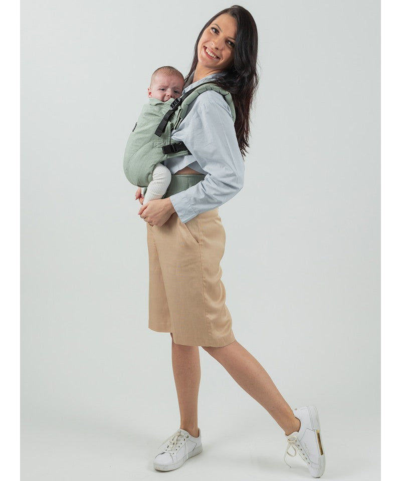 Marsupiu Isara The One - Sage Green Linen
