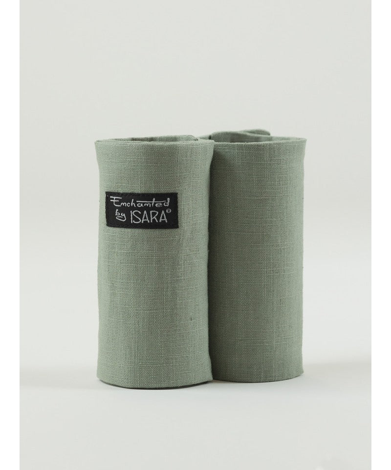 Protectii Reversibile ISARA Sage Green Linen