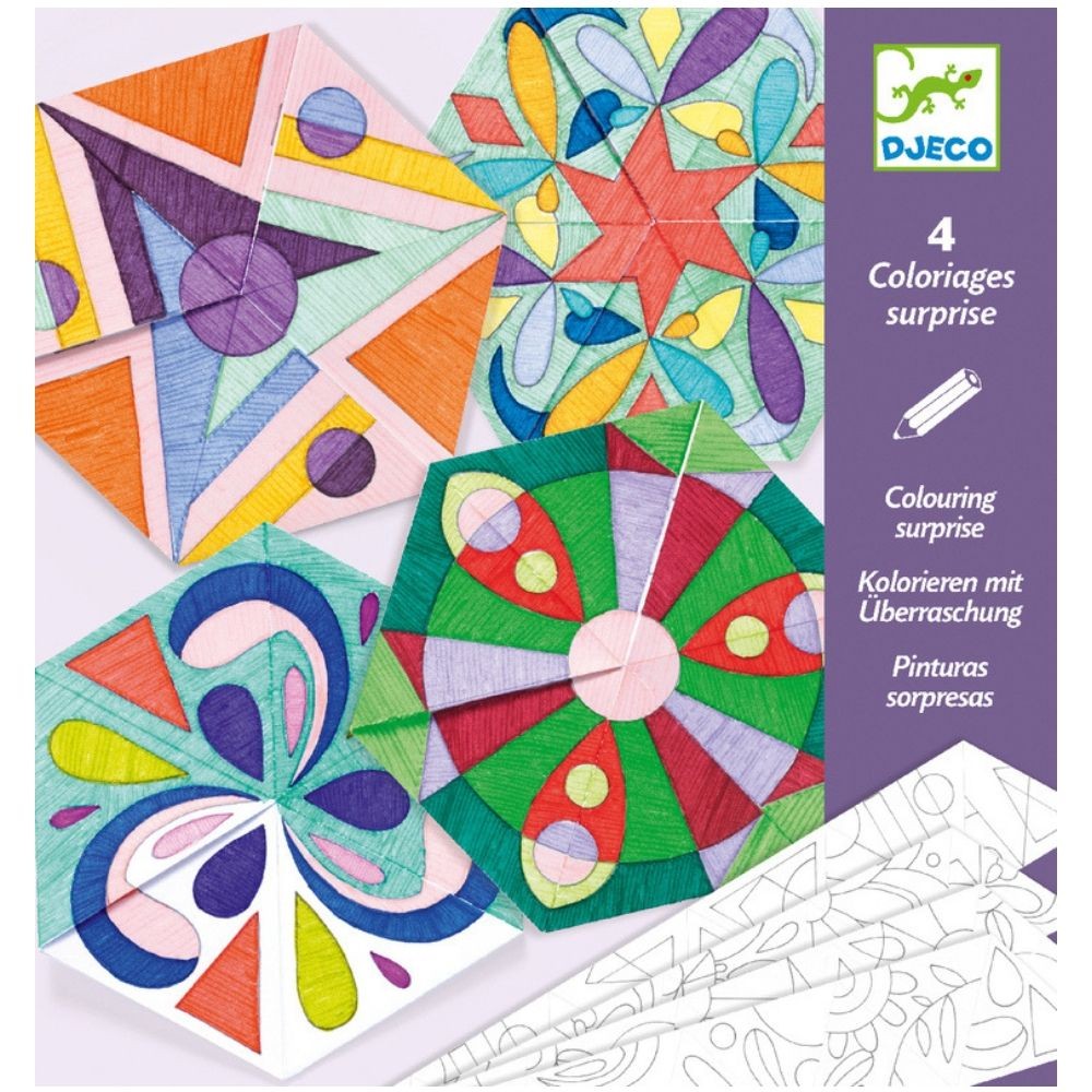 Crafturi din hartie Djeco, Mandala rozete