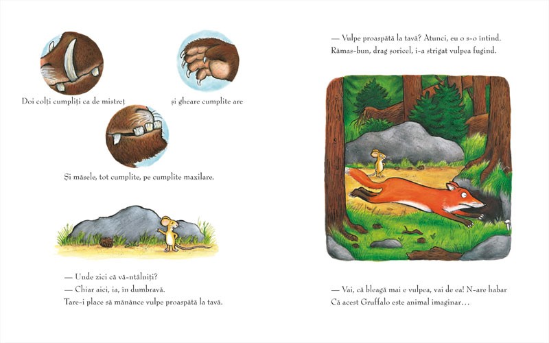 Gruffalo - de Julia Donaldson, cu ilustrații de Axel Scheffler