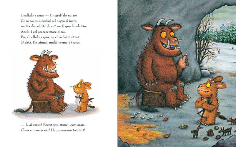 Puiul lui Gruffalo - de Julia Donaldson, cu ilustrații de Axel Scheffler
