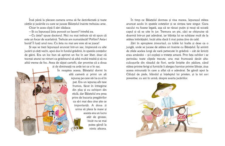 Iepurașul de catifea - de Margery Williams, cu ilustrații de Agnes Keszeg