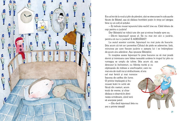 Iepurașul de catifea - de Margery Williams, cu ilustrații de Agnes Keszeg