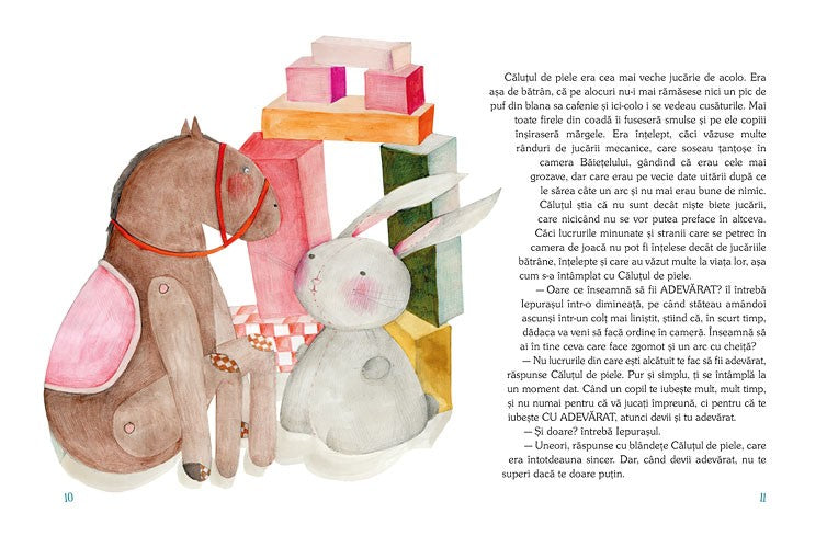 Iepurașul de catifea - de Margery Williams, cu ilustrații de Agnes Keszeg