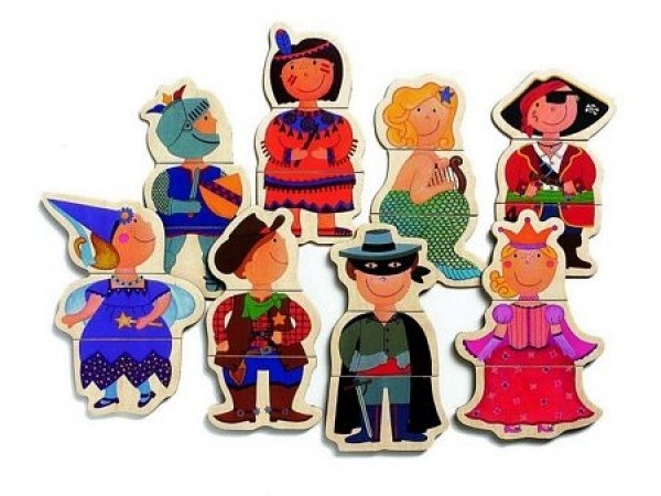 Joc cu magneţi Djeco Carnaval