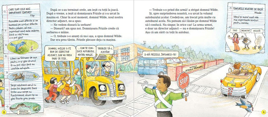 Autobuzul magic. Să explorăm simțurile