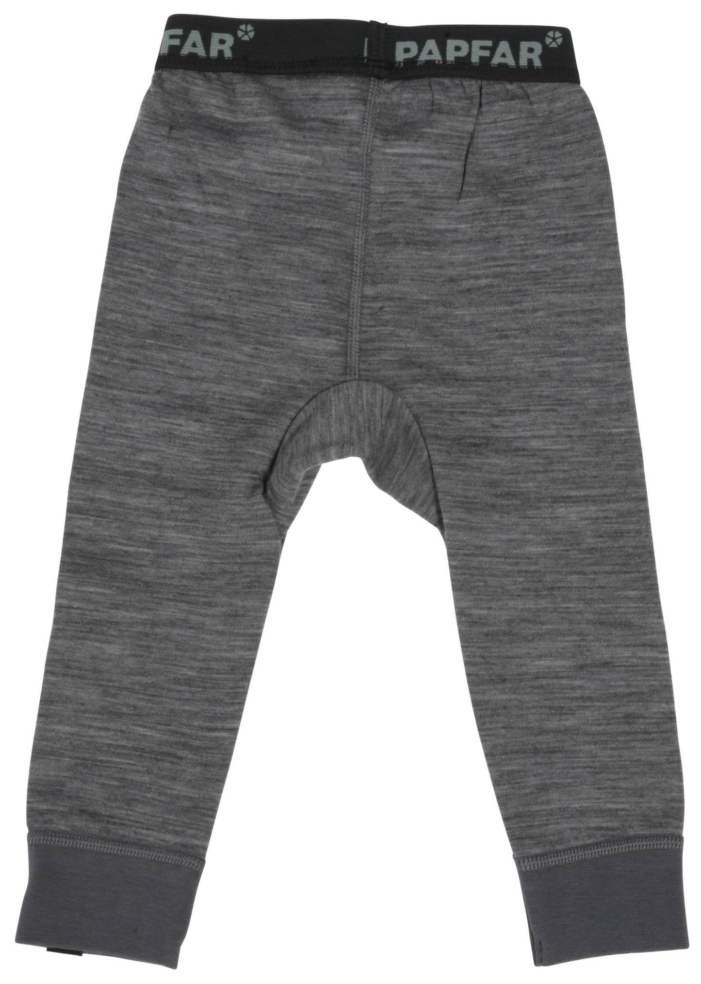 Leggings din lână merinos și bumbac Papfar Carrie Baby Patch - Antracit