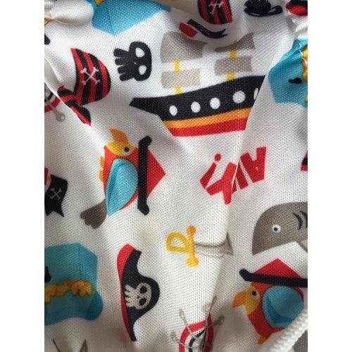 Scutec refolosibil de înot Charlie Banana cu interior de Tencel - Pirate
