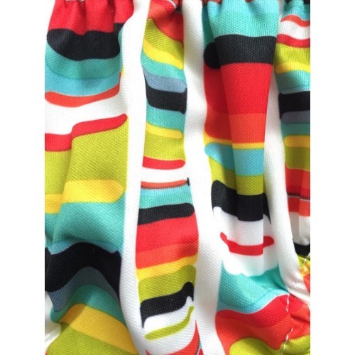 Scutec refolosibil de înot Charlie Banana cu interior de Tencel - Kaleidoscope