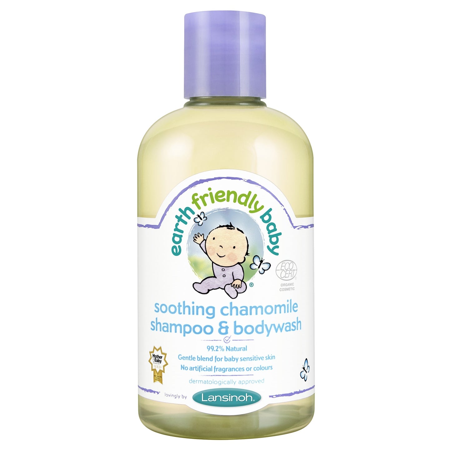 Sampon si gel de dus musetel - Earth Friendly Baby