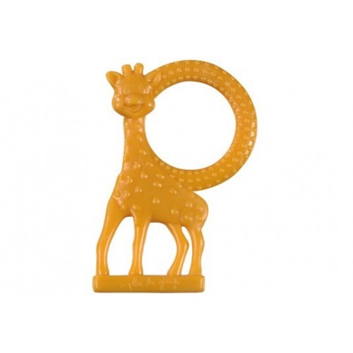 Inel dentitie cu aroma de vanilie Vulli Girafa Sophie - Orange