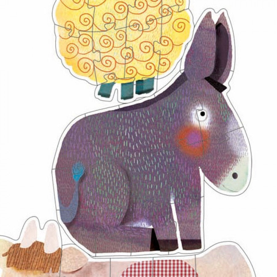Puzzle gigant Djeco animale domestice
