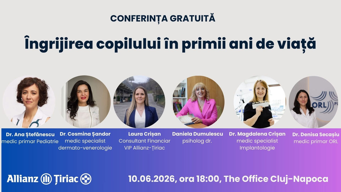 Conferința GRATUITĂ „Îngrijirea copilului în primii ani de viață”