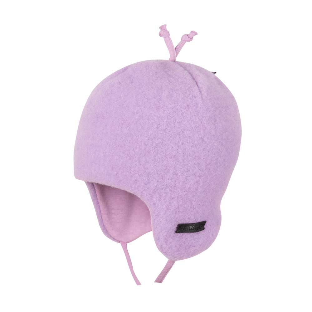 Căciulă Pure Pure fleece din lână merinos - Lilac