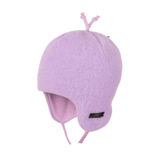 Căciulă Pure Pure fleece din lână merinos - Lilac