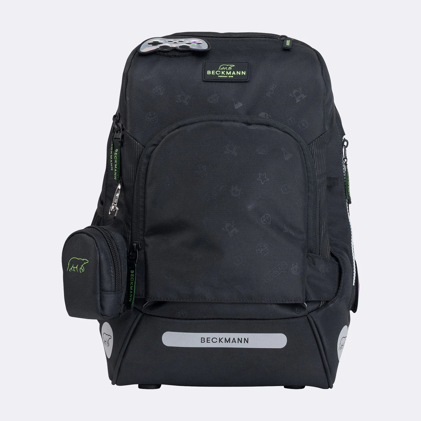 Ghiozdan, rucsac ergonomic cu pernǎ de aer Beckmann, Active Air FLX, Pixel