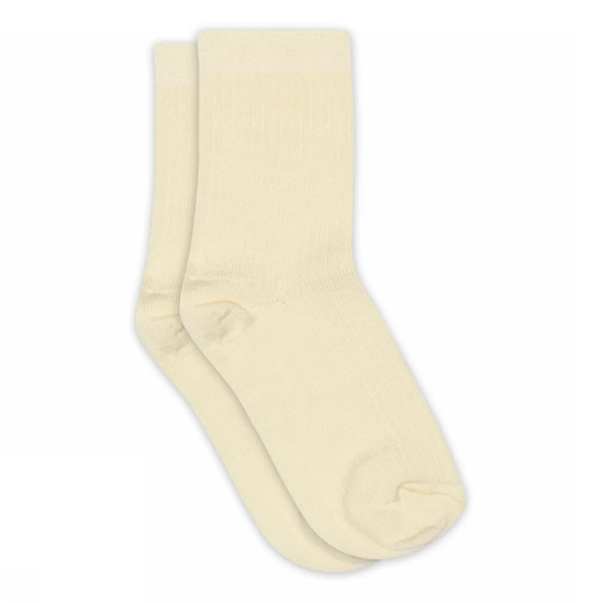 Șosete medii mp Denmark (copii și adulți) din lână și bambus Hilde - Ecru
