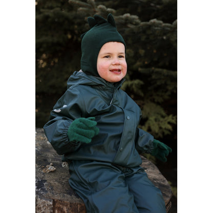 Mănuși tricotate cu lână Magic Gloves Mikk-line - set de 3 perechi Darkest Sprouse-Faded Denim-Balsam Green