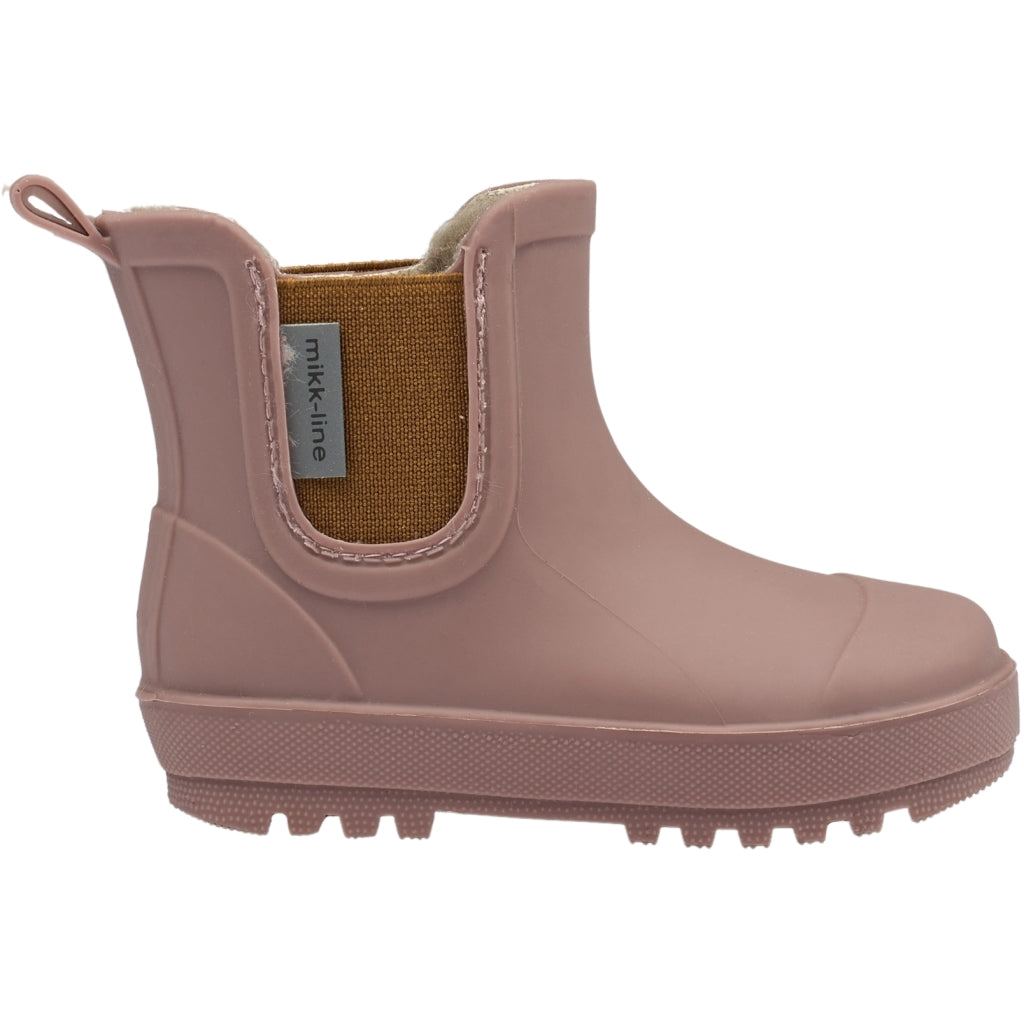 Cizme scurte căptușite cu lână Mikk-Line - Winter Wellies - Twilight Mauve