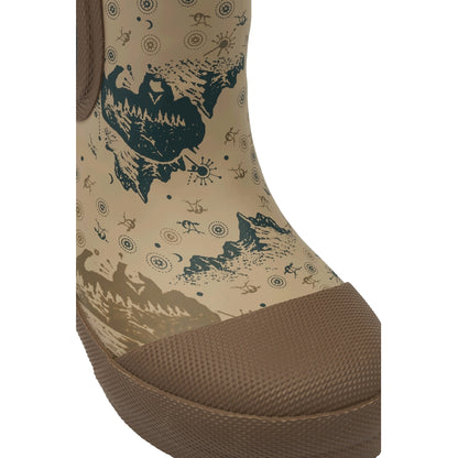 Cizme de iarnǎ scurte căptușite cu lână Mikk-Line - Winter Wellies - Coriander