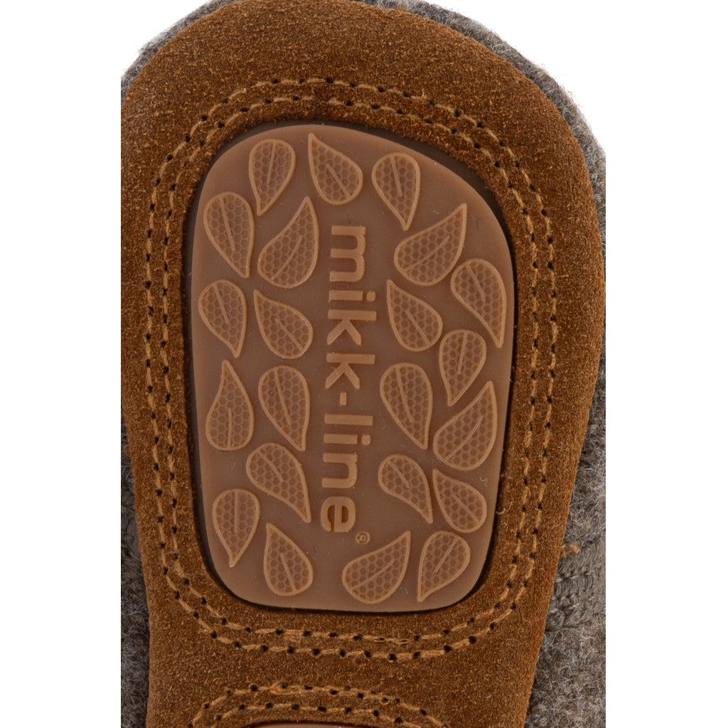Pantofi interior Mikkline din lână - Melange Denver