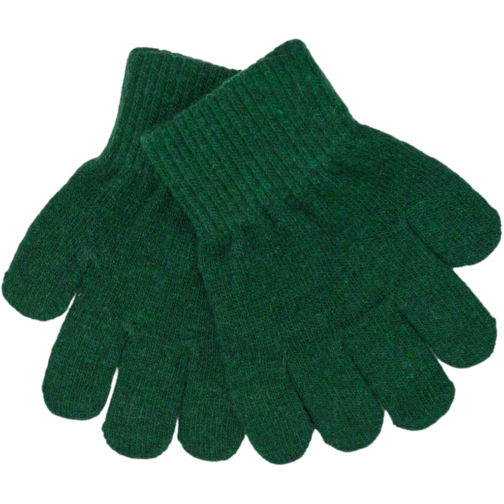 Mănuși tricotate cu lână Magic Gloves Mikk-line - set de 3 perechi Darkest Sprouse-Faded Denim-Balsam Green