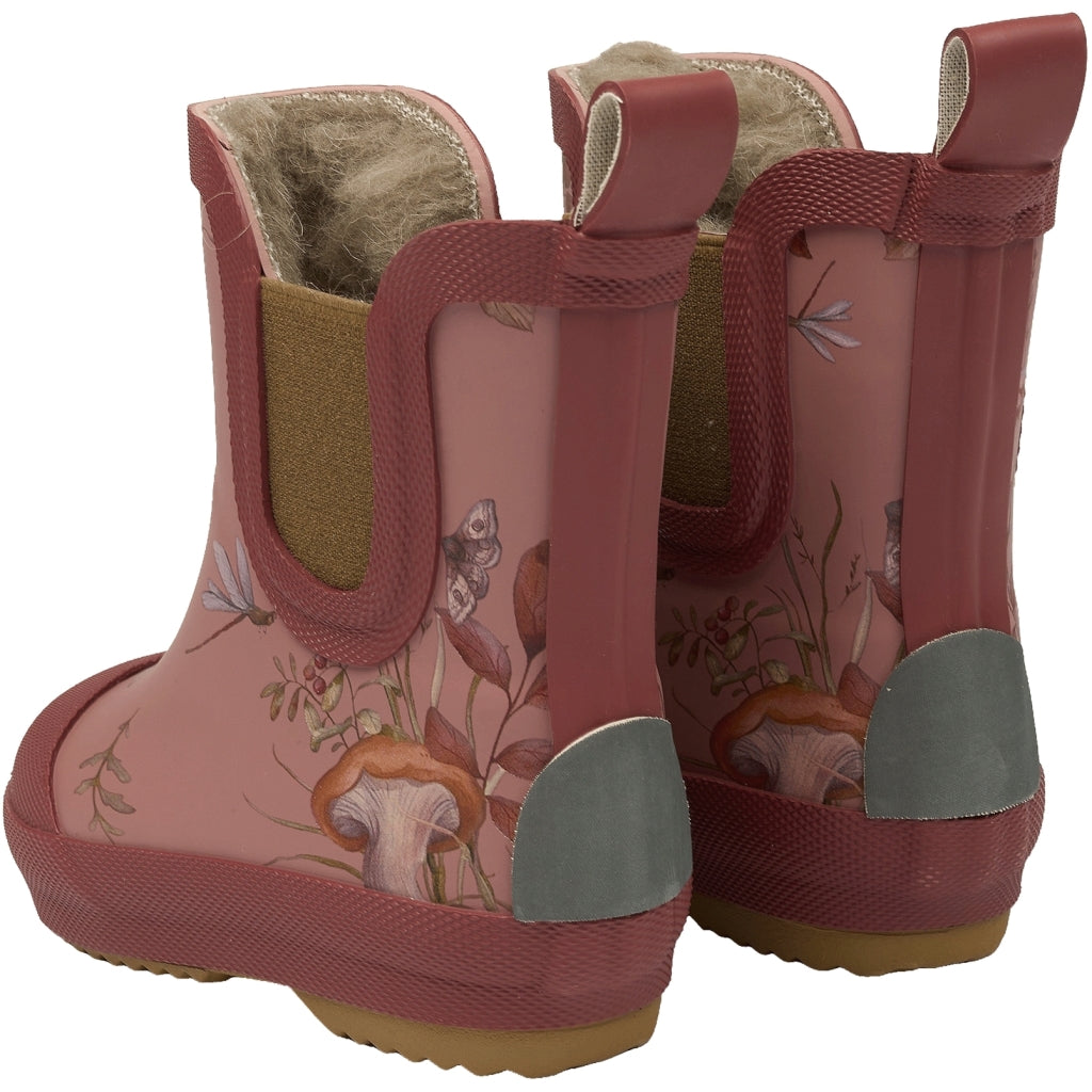 Cizme de iarnǎ scurte căptușite cu lână Mikk-Line - Winter Wellies - Burlwood