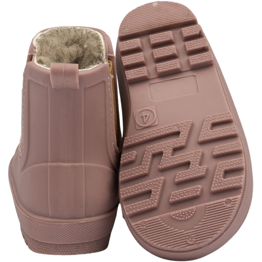 Cizme scurte căptușite cu lână Mikk-Line - Winter Wellies - Twilight Mauve