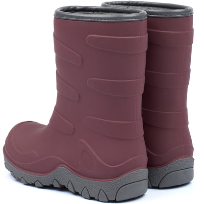 Cizme impermeabile căptușite cu lână Mikk-Line Thermo Boots - Rose Brown