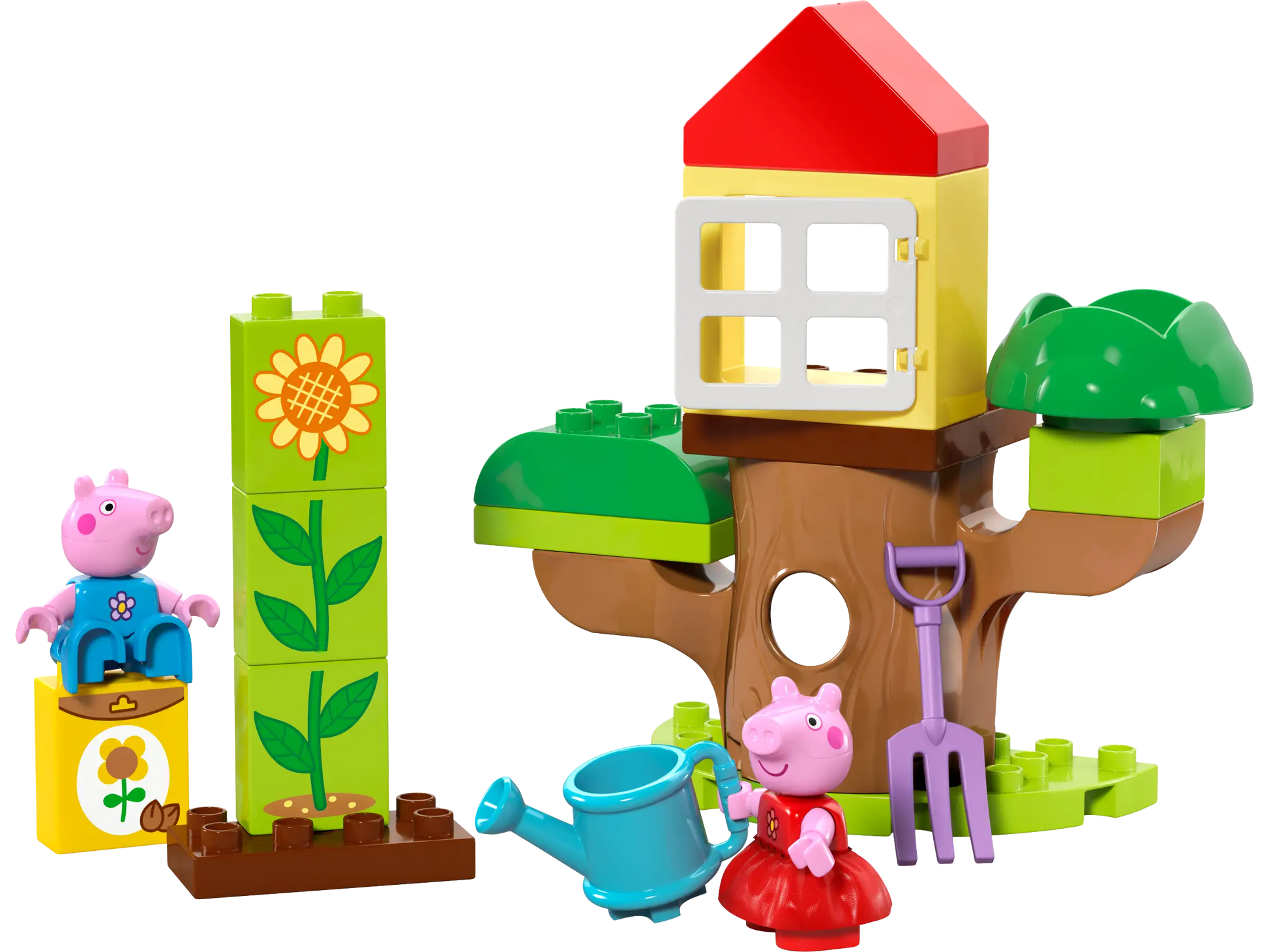 LEGO Duplo - Grădina și casa din copac a Purcelușei Peppa