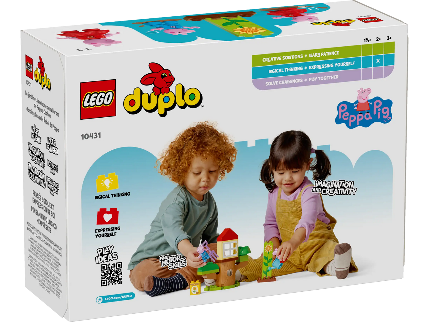 LEGO Duplo - Grădina și casa din copac a Purcelușei Peppa