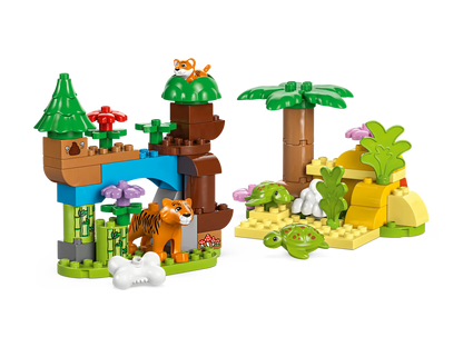 LEGO Duplo - Familii de animale sălbatice 3 în 1