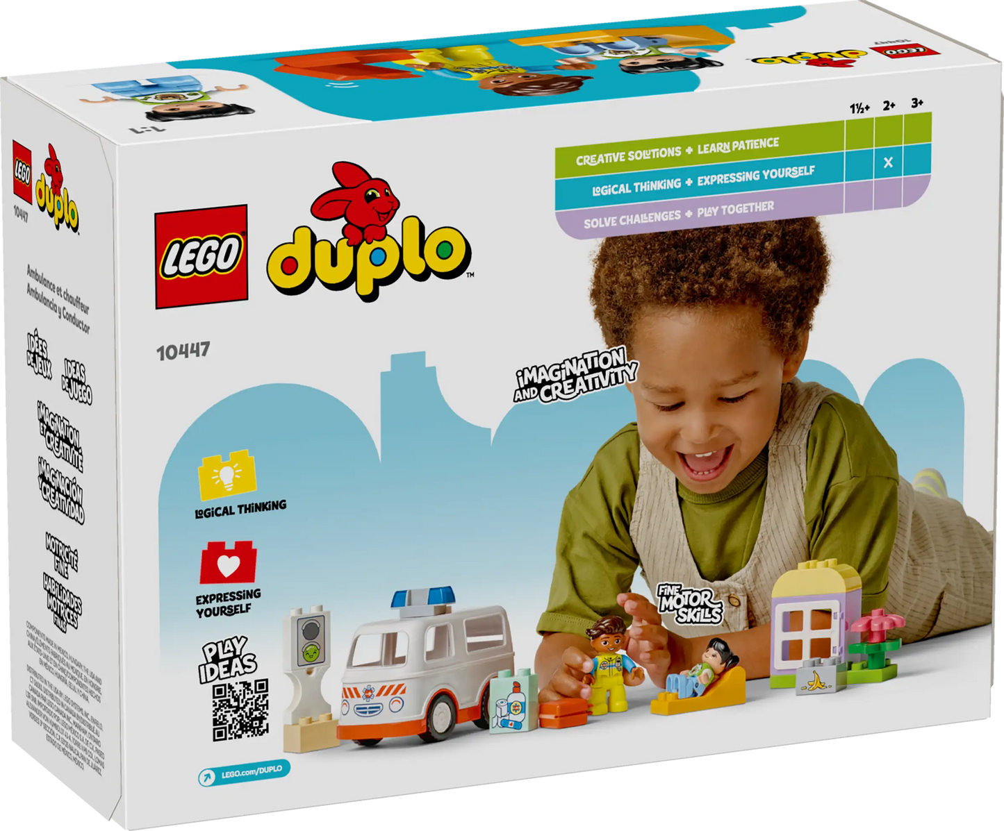 LEGO Duplo - Ambulanță și șofer