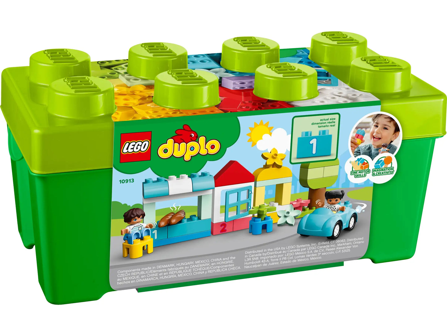 LEGO Duplo - Cutie în formă de cărămidă