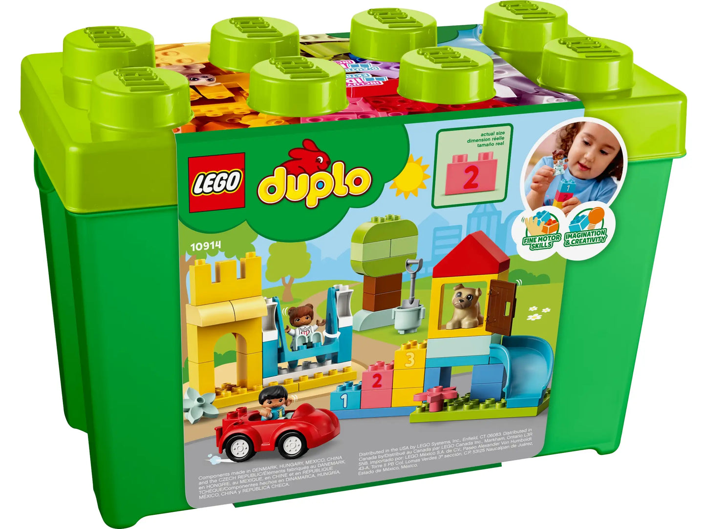 LEGO Duplo - Cutie Deluxe în formă de cărămidă