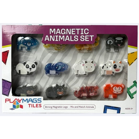 Set Playmags 12 figurine animăluțe magnetice
