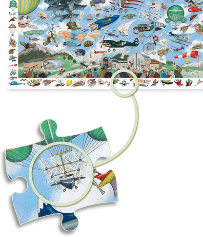 Puzzle de observație Djeco Aero Club