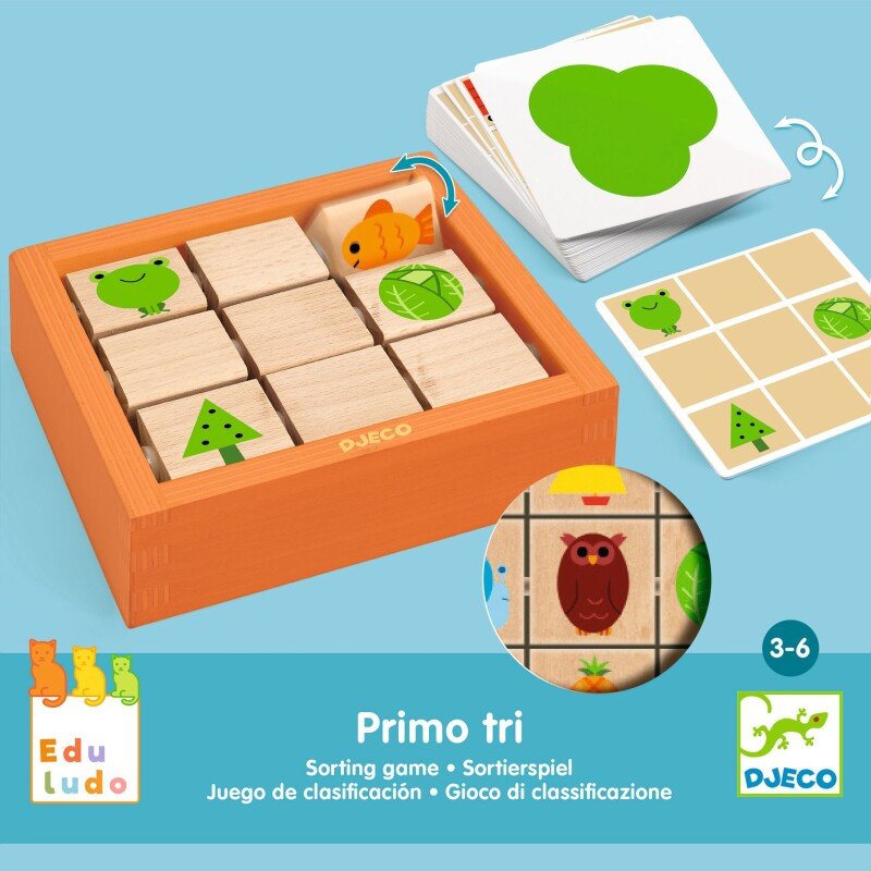 Joc Eduludo Primo Tri, Djeco