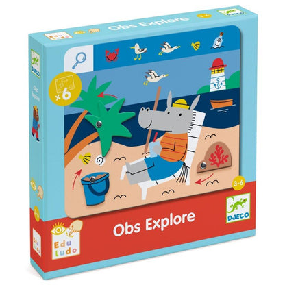 Joc Eduludo Obs Explore, Djeco