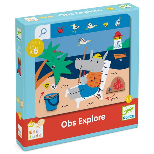 Joc Eduludo Obs Explore, Djeco