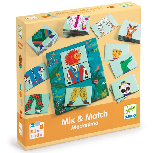 Joc Eduludo Mix & Match Modanimo, Djeco