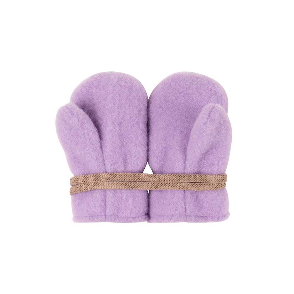 Mănuși Pure Pure fleece lână organică - Lilac