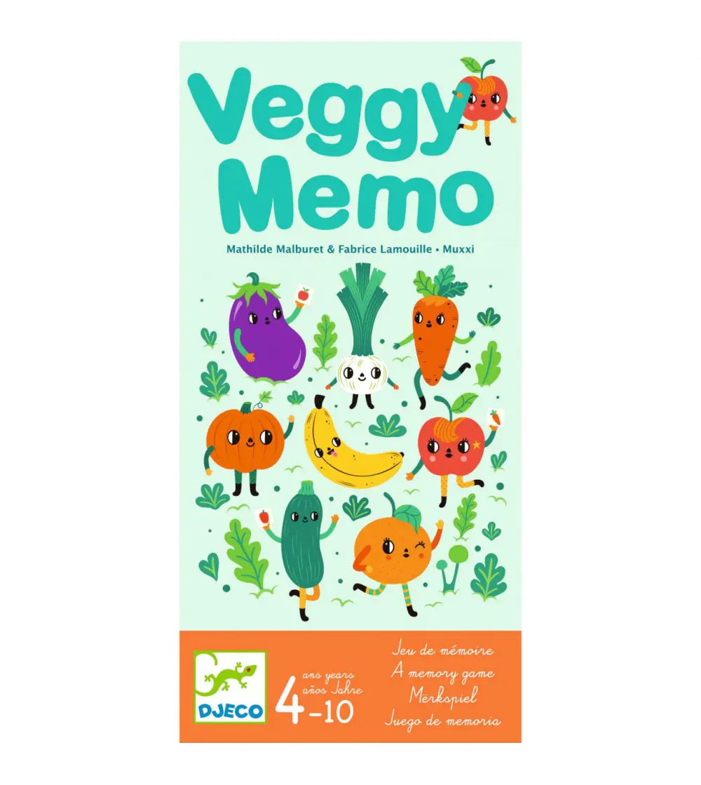 Joc de memorie Veggy Memo - Djeco