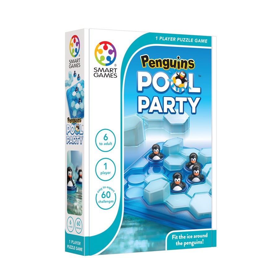 Joc de logică Penguins Pool Party - Smart Games