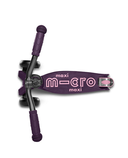 Trotinetă Maxi Micro Deluxe Pro Purple 5-12 ani