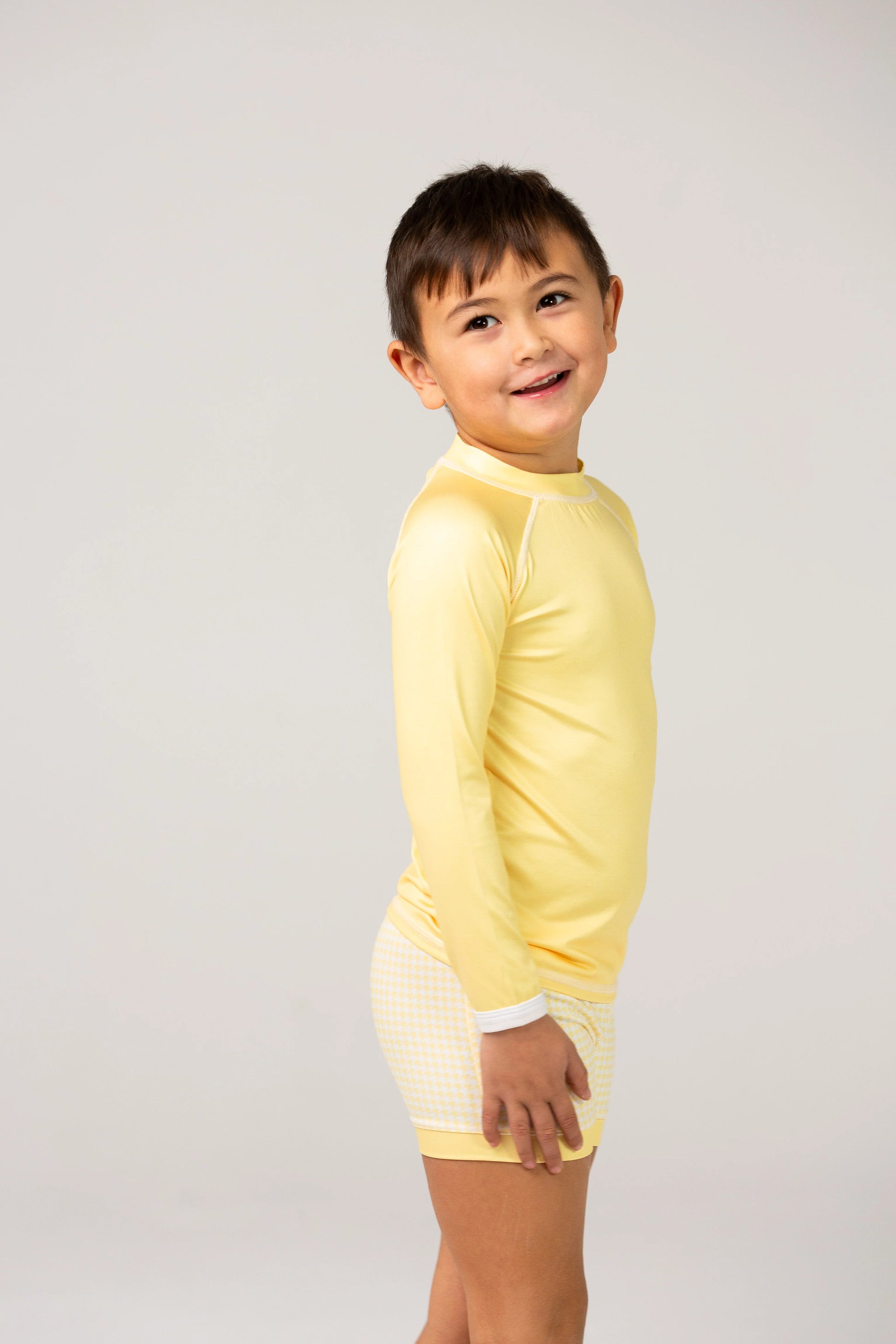 DucKsday - Bluză pentru înot cu protecție solară UPF 50+ - Yellow