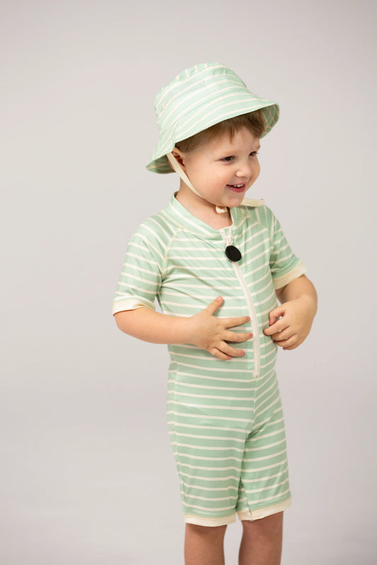 DucKsday - Costum pentru înot din lycra cu protecție solară UPF 50+ - Andes