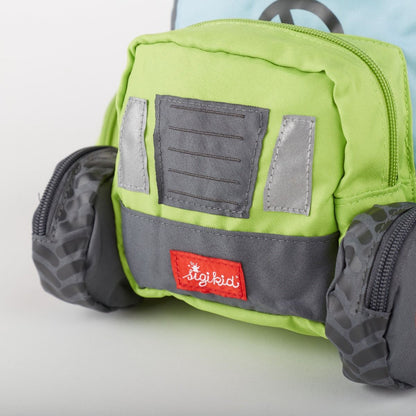 Rucsac pentru copii, Tractor cu roți dințate 3D, Sigikid